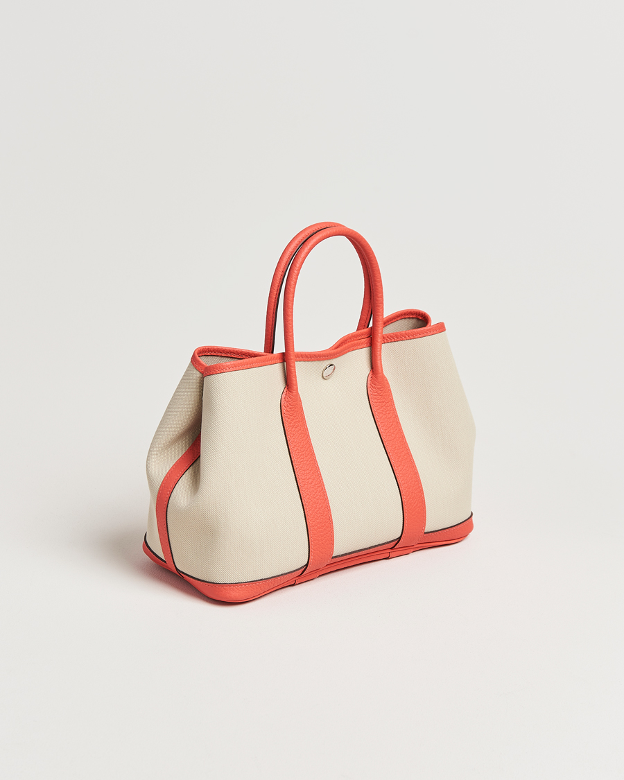 Heren | Pre-Owned & Vintage Bags | Hermès Pre-Owned | Garden Party 30 Canvas