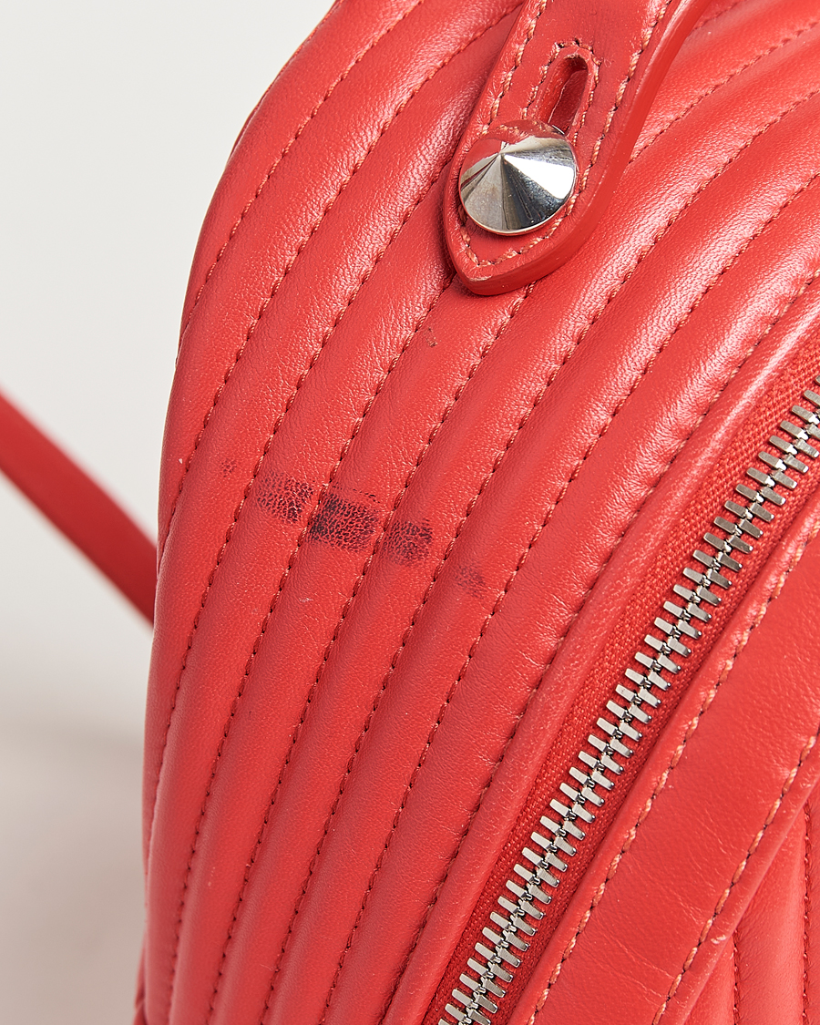 Heren | Pre-Owned & Vintage Bags | Fendi Pre-Owned | Calfskin Backpack Red