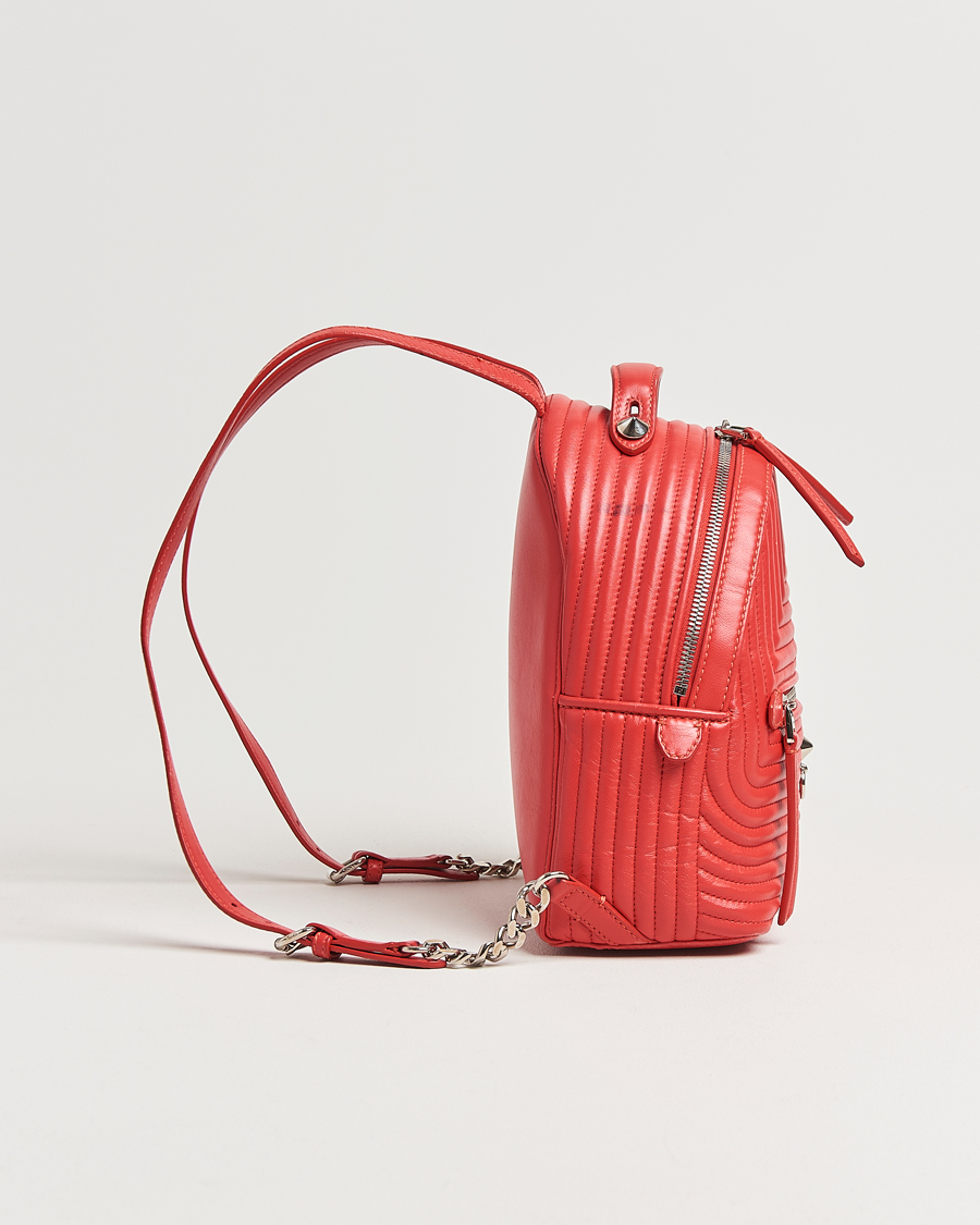 Heren | Pre-Owned & Vintage Bags | Fendi Pre-Owned | Calfskin Backpack Red