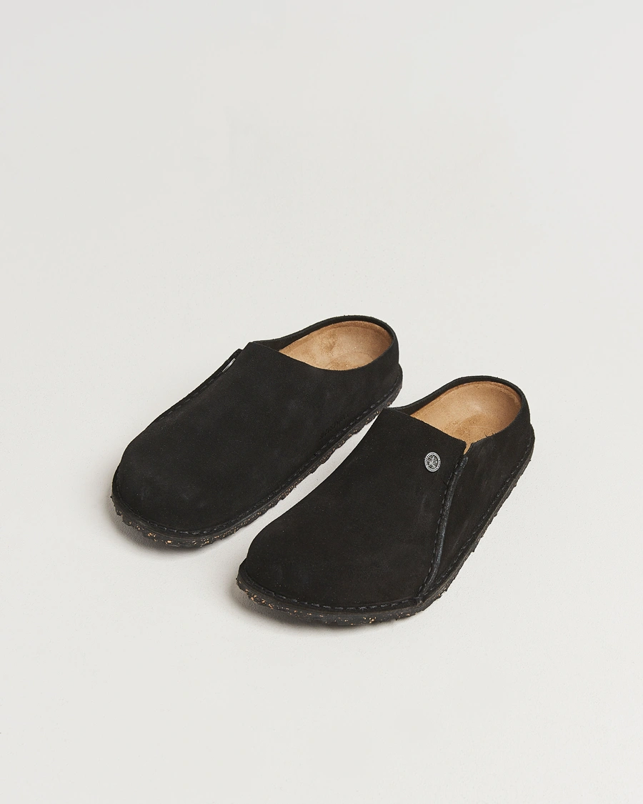 Heren | Sandalen slides | BIRKENSTOCK | Zermatt Premium Black Suede