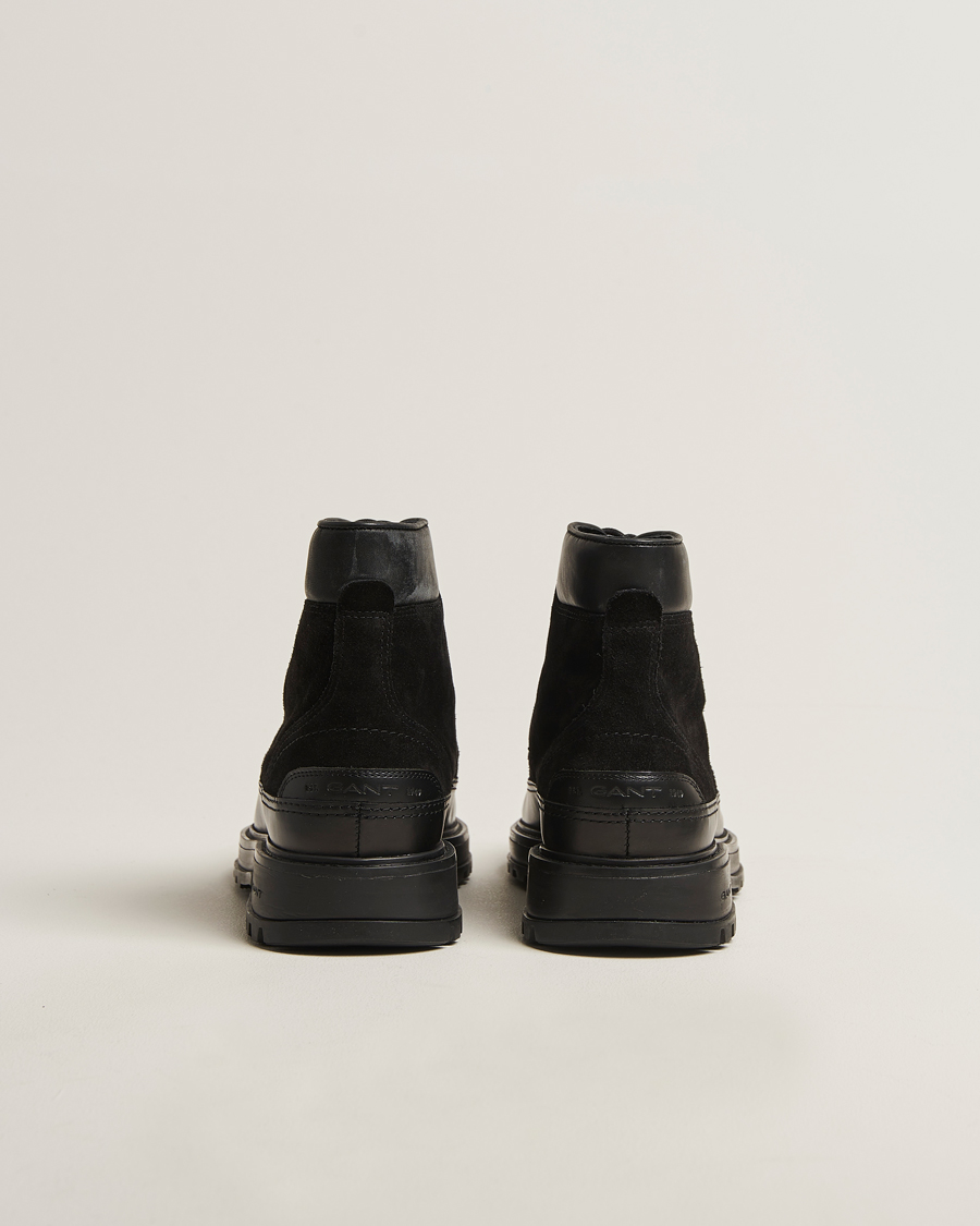 Heren | Laarzen | GANT | Clafton Felt Lined Suede Boot Black