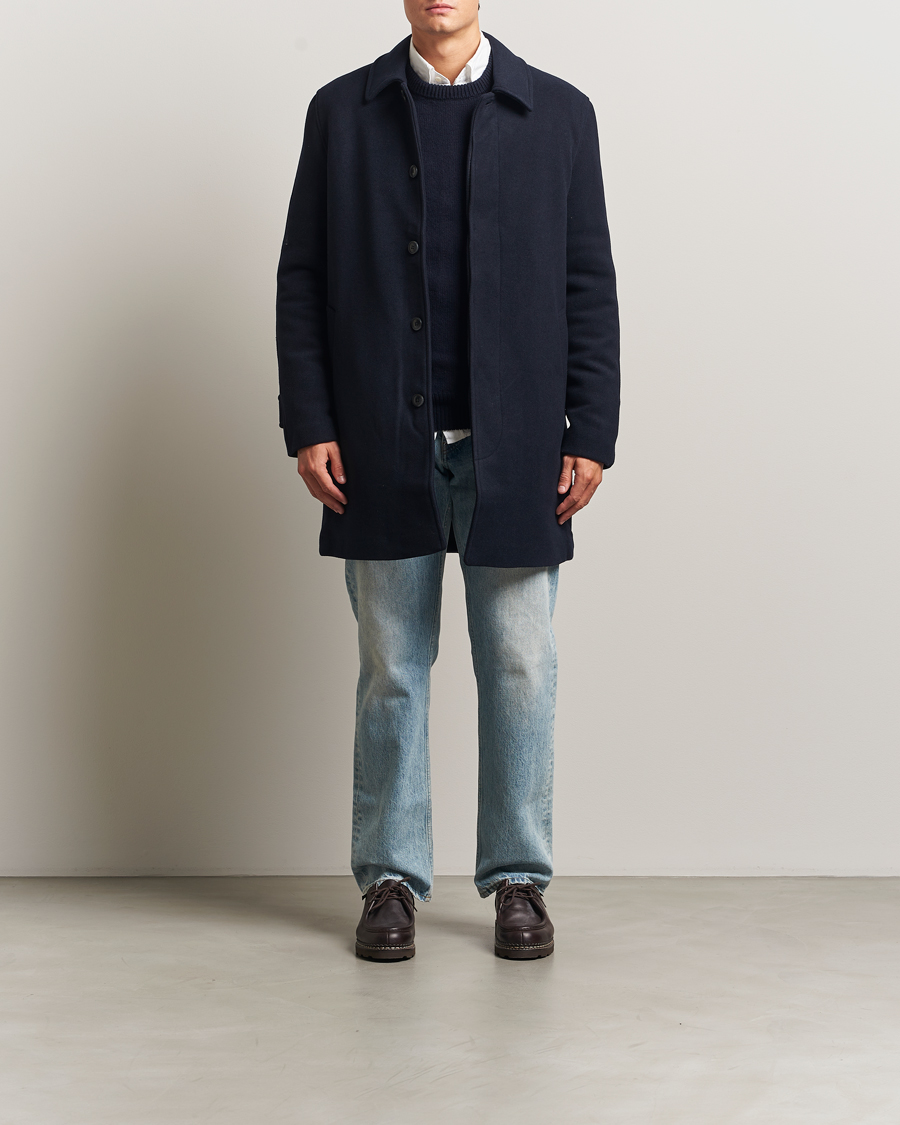 Heren | Jassen | Samsøe Samsøe | Labby Wool Coat Salute Navy