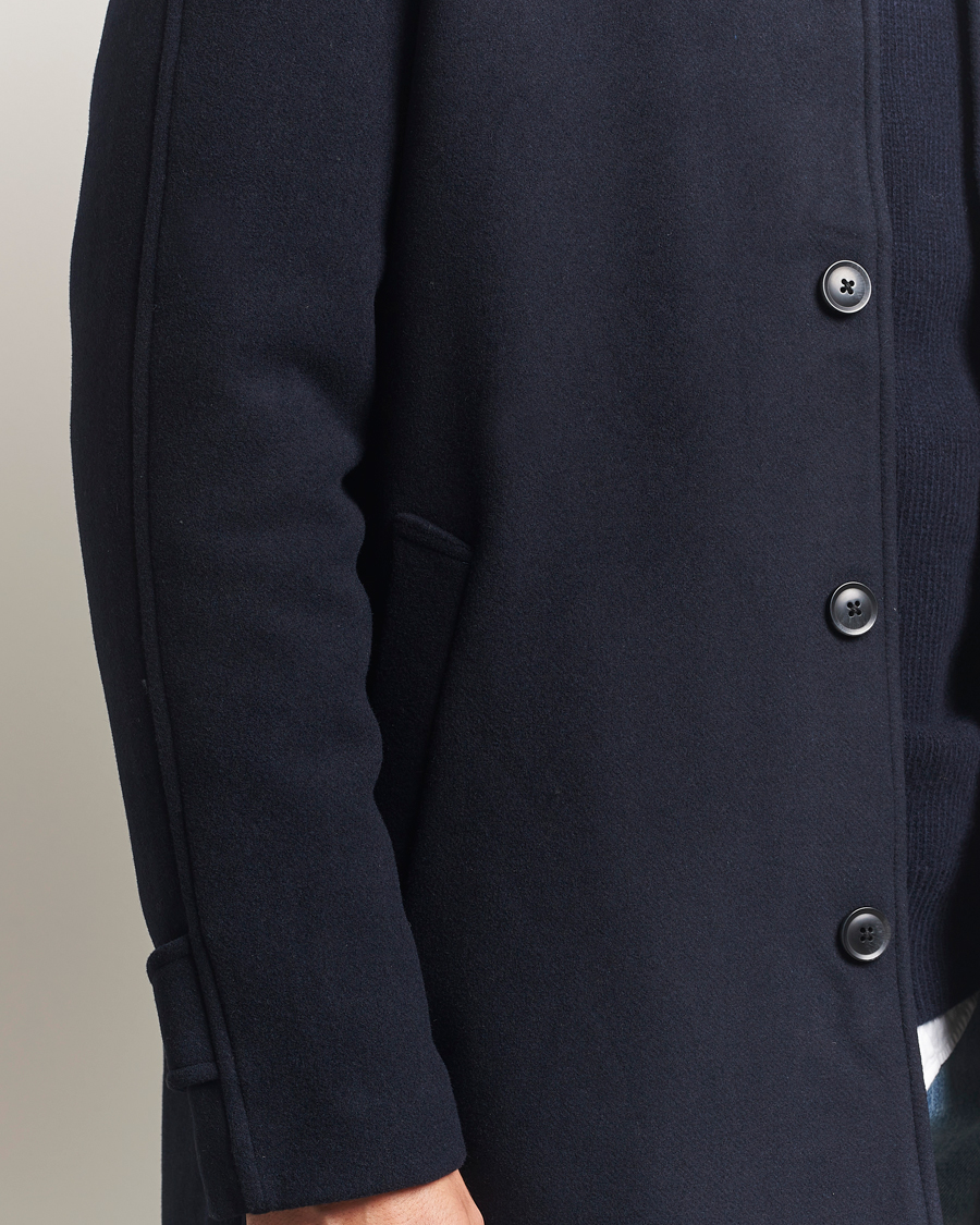 Heren | Jassen | Samsøe Samsøe | Labby Wool Coat Salute Navy