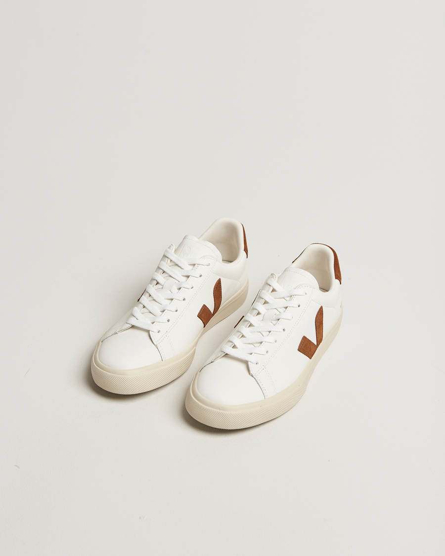 Heren | Sneakers | Veja | Campo Sneaker White/Cognac