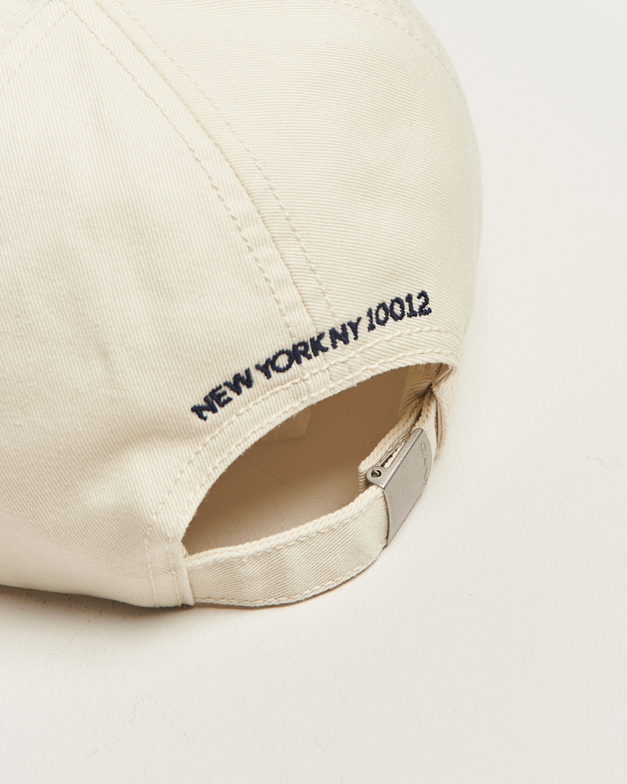 Heren | Hoeden en petten | GANT 240 Mulberry Street | Washed Twill Cap Cream