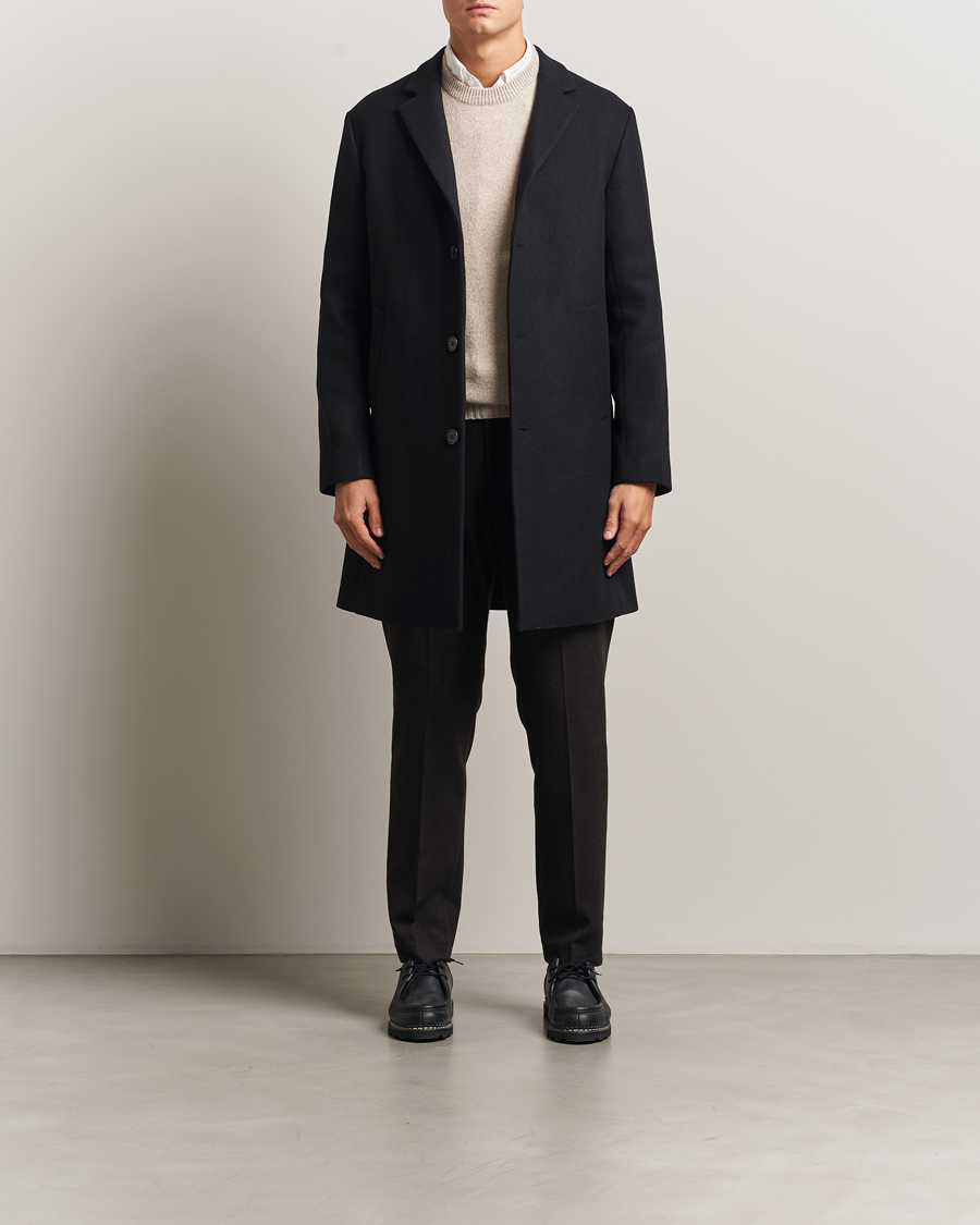 Heren | Jassen | NN07 | Austin Wool Coat Black