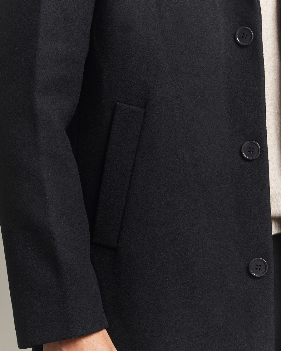 Heren | Jassen | NN07 | Austin Wool Coat Black