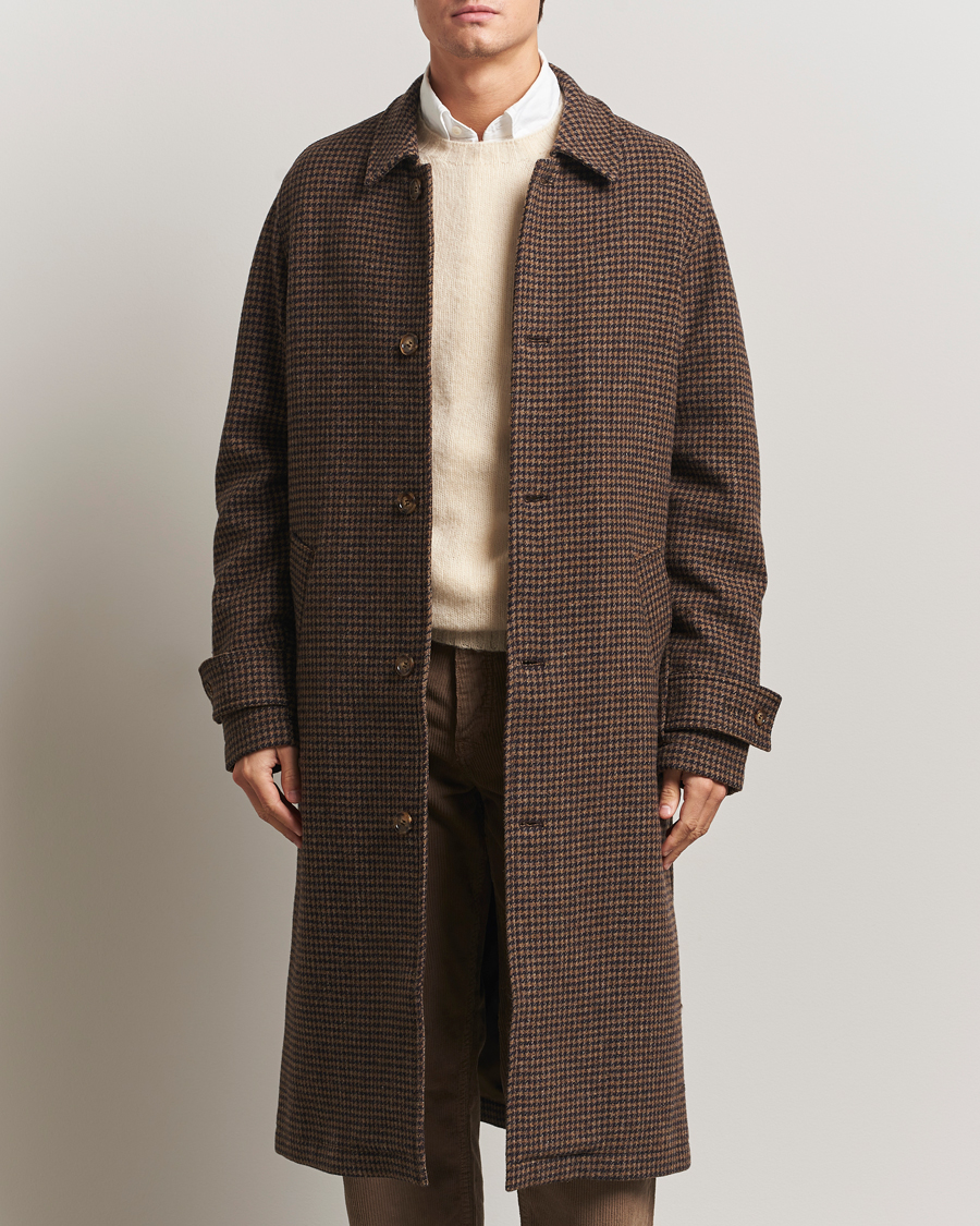 Heren | Jassen | Forét | Pine Wool Coat Brown