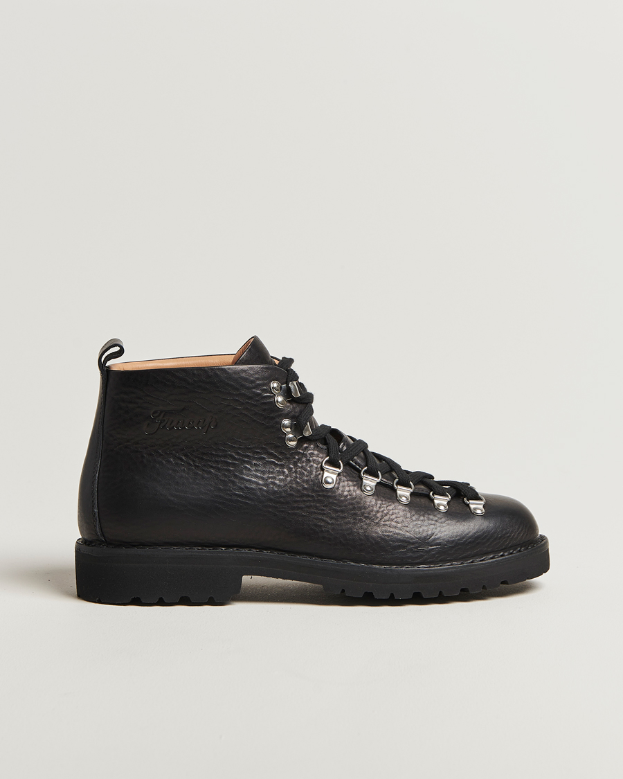 Heren | Laarzen | Fracap | M120 Grained Leather Boot Black