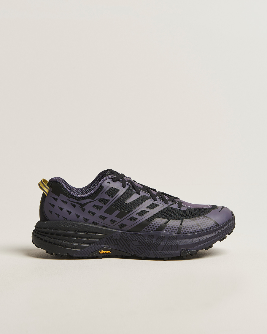 Heren | Trail sneakers | Hoka | One Speedgoat 2 Trail Sneakers Black/Squid Ink