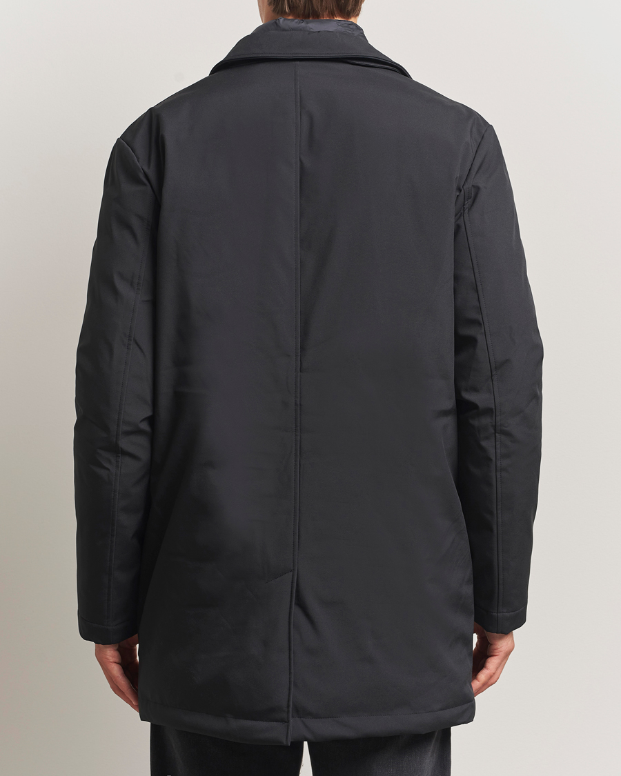Heren | Jassen | KnowledgeCotton Apparel | Climateshell Padded Carcoat Black