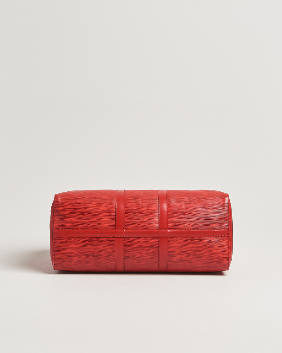 Heren | Pre-Owned & Vintage Bags | Louis Vuitton Pre-Owned | Keepall 45 Epi Leather Red