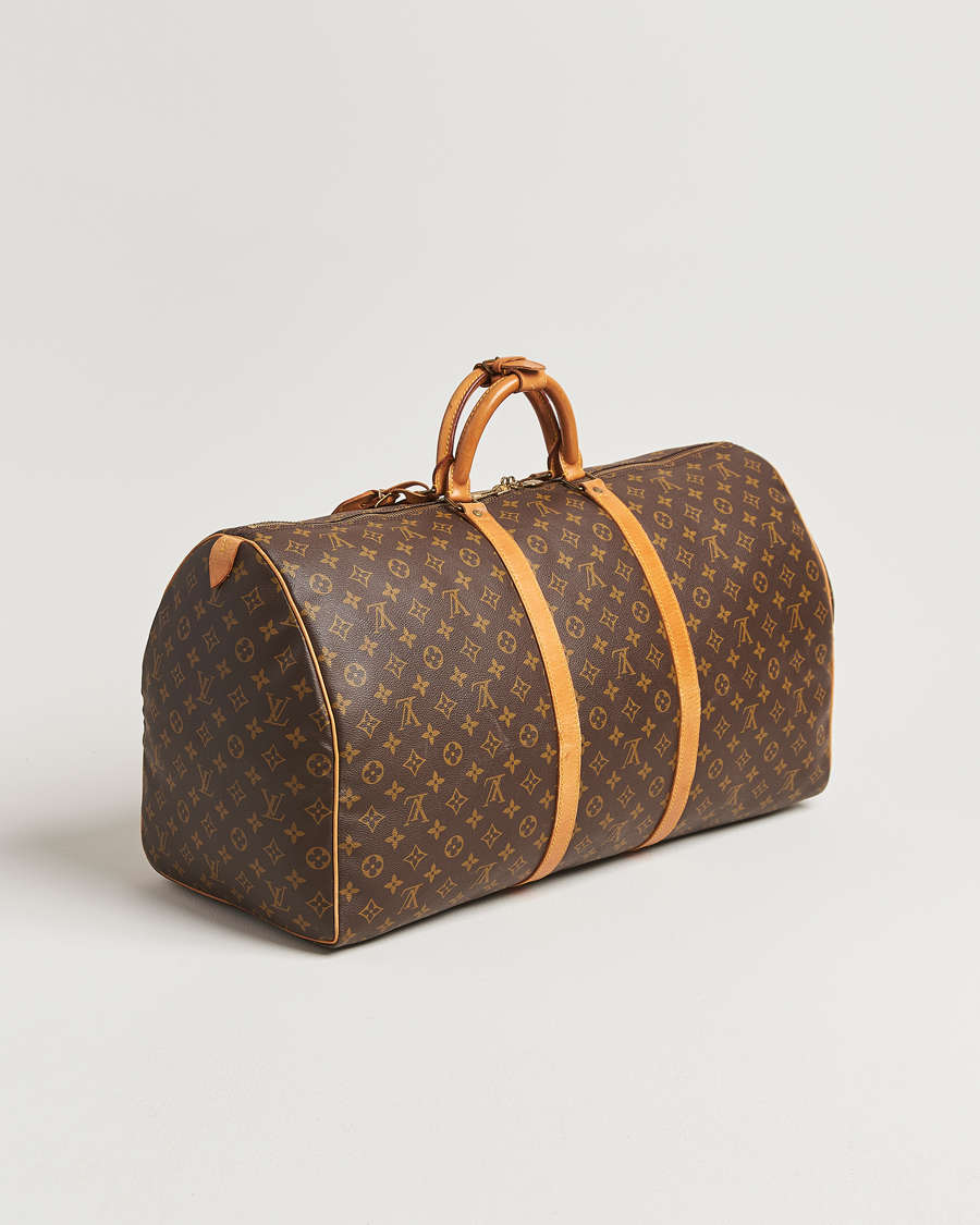 Heren | Pre-Owned & Vintage Bags | Louis Vuitton Pre-Owned | Keepall Bandoulière 60 Monogram