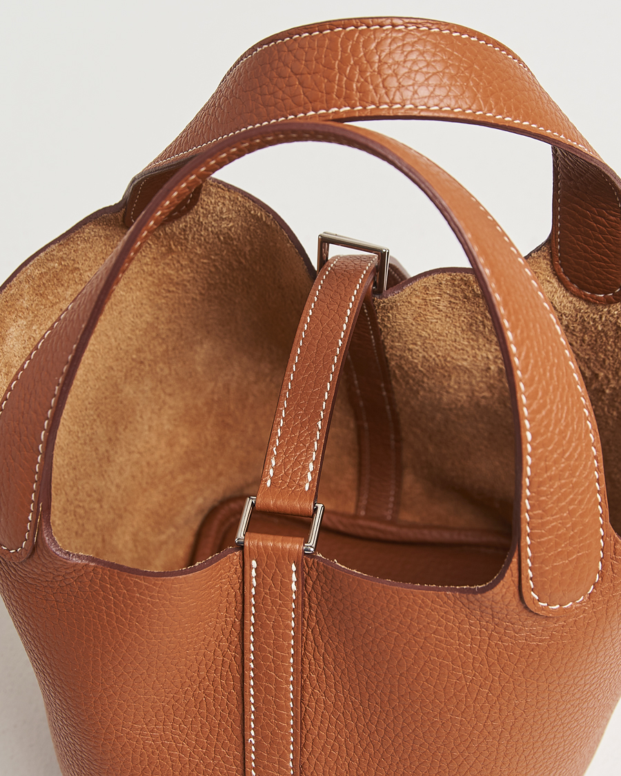 Heren | Pre-Owned & Vintage Bags | Hermès Pre-Owned | Picotin Lock 18 Gold