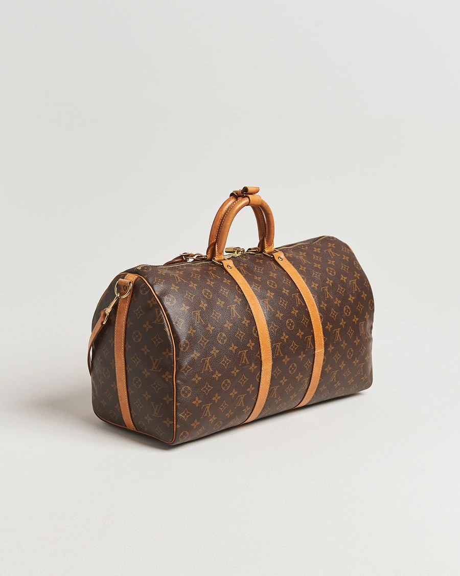 Heren | Pre-Owned & Vintage Bags | Louis Vuitton Pre-Owned | Keepall Bandoulière 50 Monogram