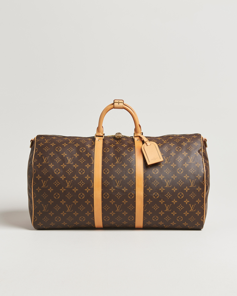 Heren | Pre-Owned & Vintage Bags | Louis Vuitton Pre-Owned | Keepall Bandoulière 55 Monogram