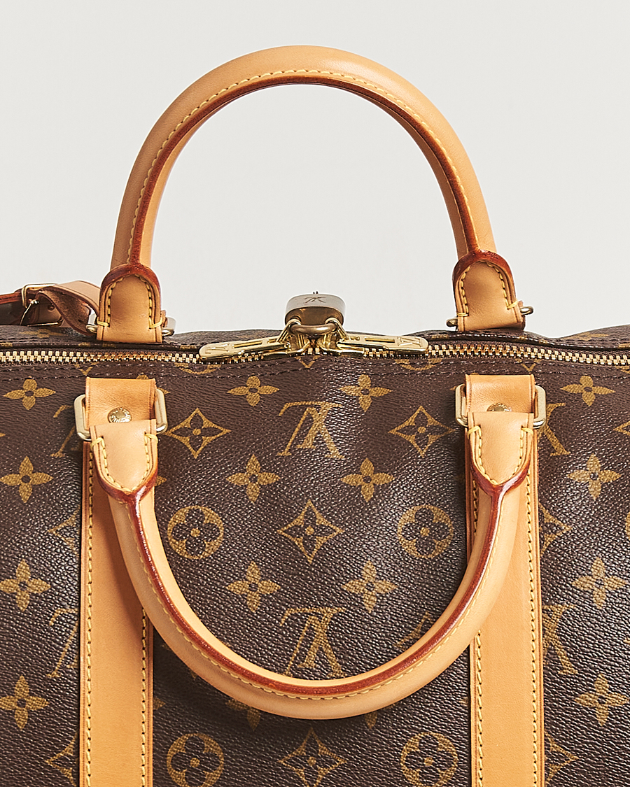 Heren | Pre-Owned & Vintage Bags | Louis Vuitton Pre-Owned | Keepall Bandoulière 55 Monogram