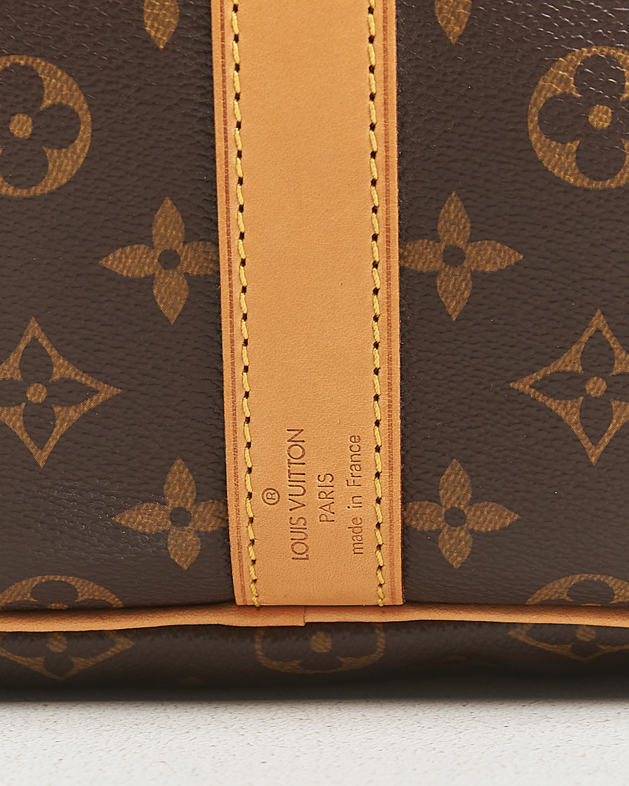 Heren | Pre-Owned & Vintage Bags | Louis Vuitton Pre-Owned | Keepall Bandoulière 55 Monogram