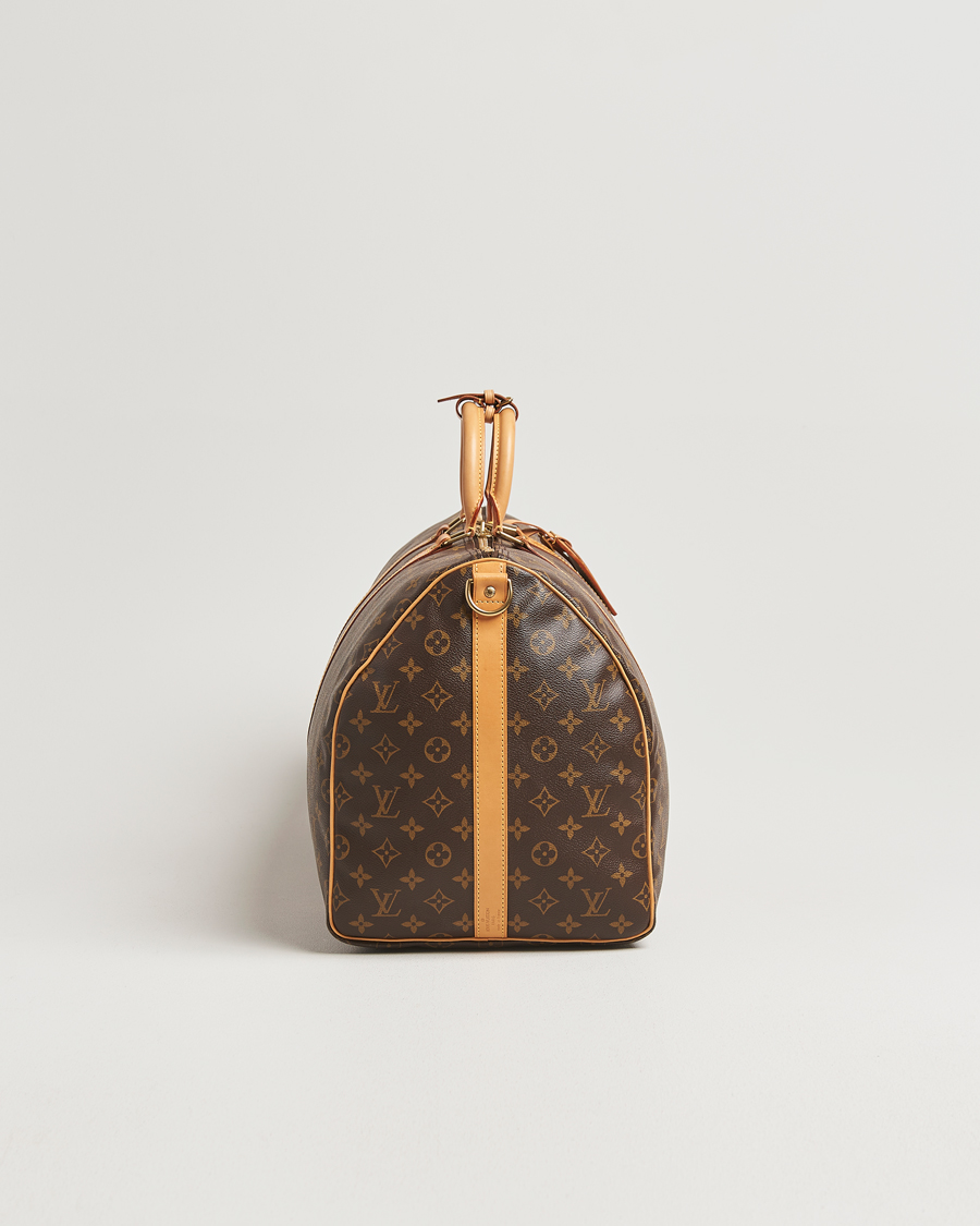 Heren | Pre-Owned & Vintage Bags | Louis Vuitton Pre-Owned | Keepall Bandoulière 55 Monogram