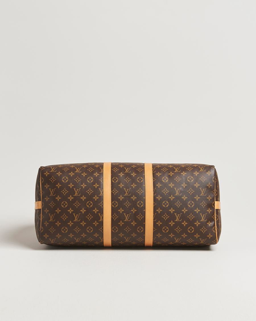 Heren | Pre-Owned & Vintage Bags | Louis Vuitton Pre-Owned | Keepall Bandoulière 55 Monogram