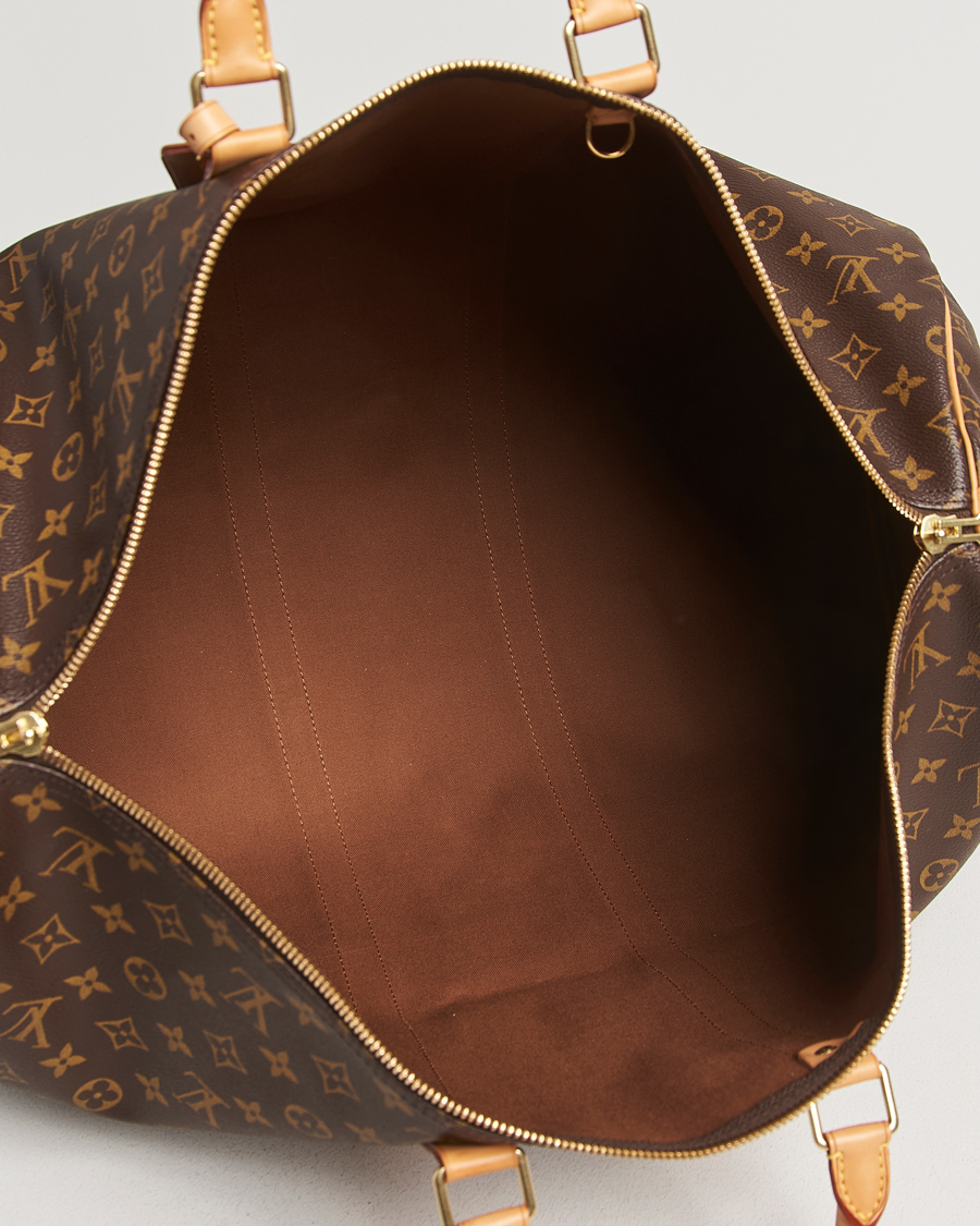 Heren | Pre-Owned & Vintage Bags | Louis Vuitton Pre-Owned | Keepall Bandoulière 55 Monogram