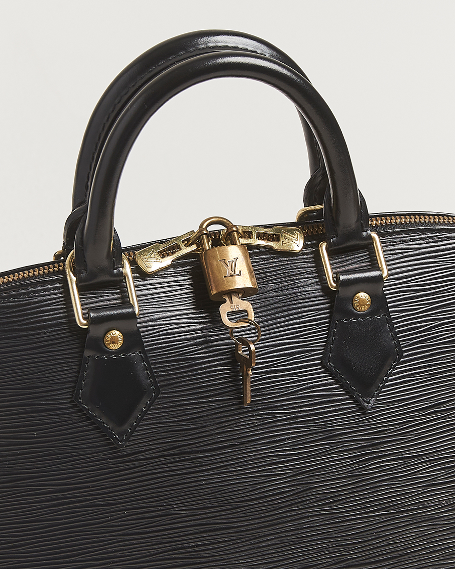 Heren | Pre-Owned & Vintage Bags | Louis Vuitton Pre-Owned | Alma PM Bag Epi Leather Black
