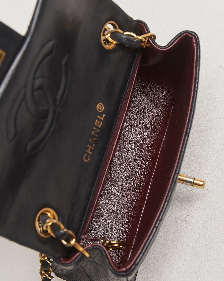 Heren | Pre-Owned & Vintage Bags | Chanel Pre-Owned | Classic Mini Flap Bag Black