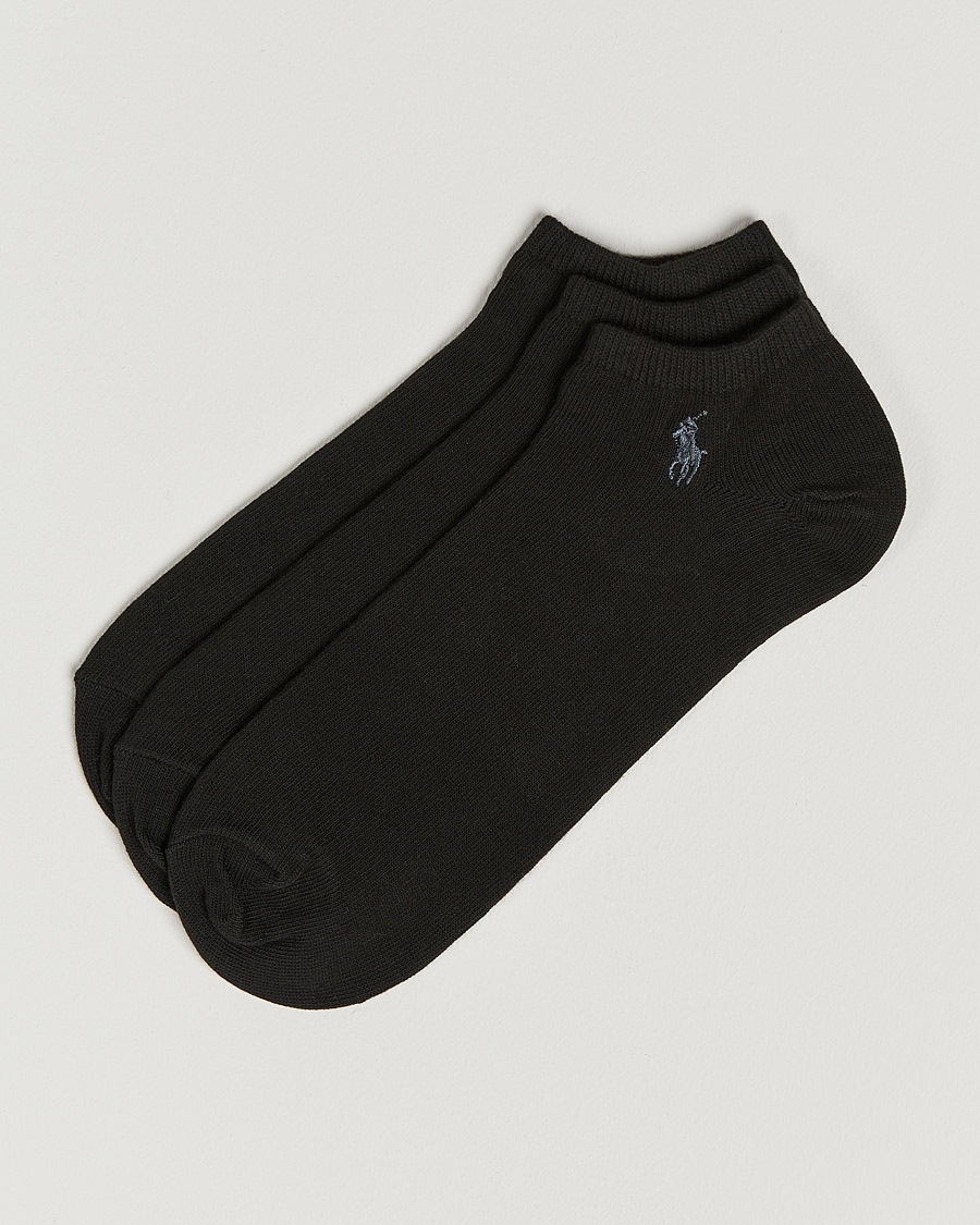 Heren | Business & Beyond | Polo Ralph Lauren | 3-Pack Ghost Sock Black