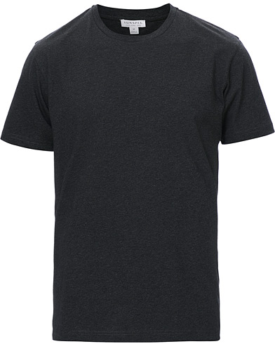  Riviera Organic Tee Charcoal Melange