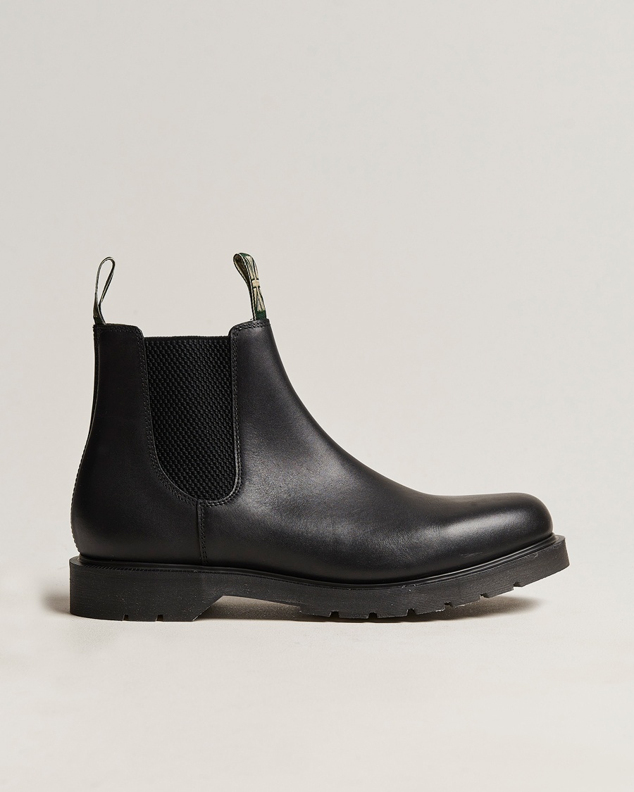 Heren | Handgemaakte schoenen | Loake Shoemakers | Loake 1880 Mccauley Heat Sealed Chelsea Black Leather