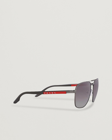 Prada store sunglasses silver