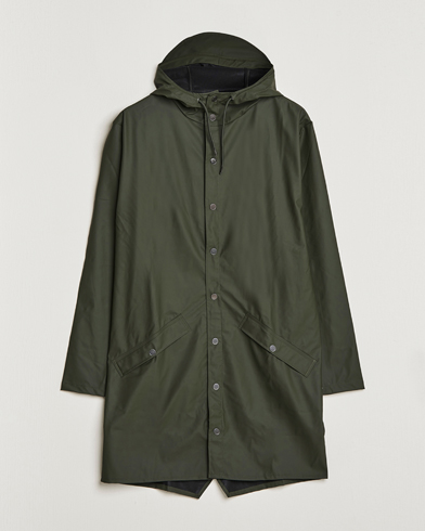 RAINS Cargo Long Jacket Green Man CareOfCarl