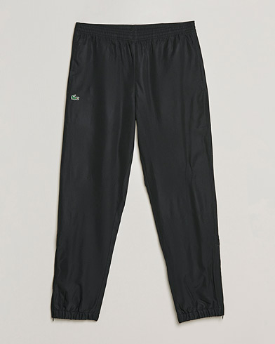 Lacoste track pants clearance black