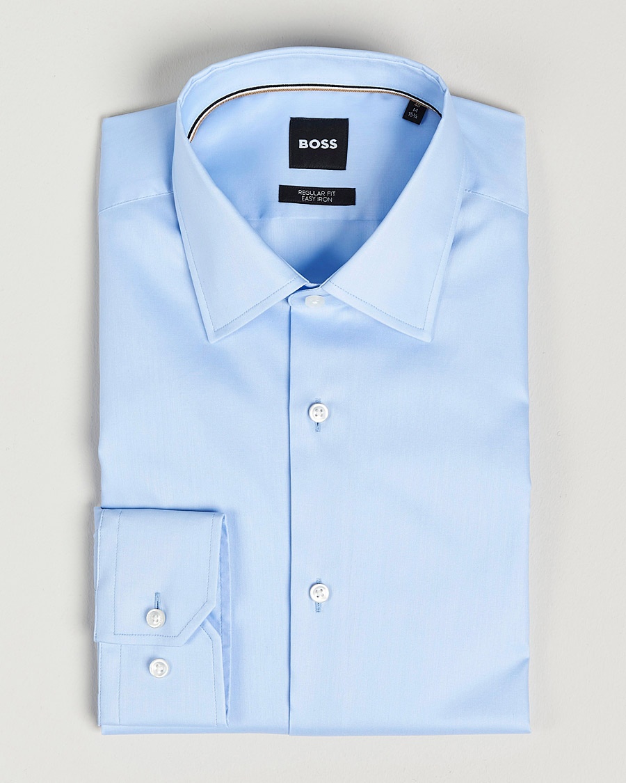 Heren | | BOSS BLACK | Joe Regular Fit Shirt Light Blue