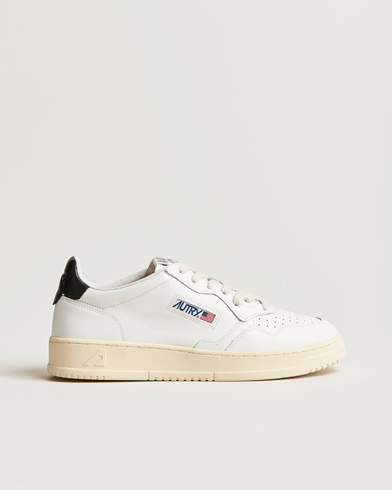  Medalist Low Super Soft Goat Leather Sneaker White/Black