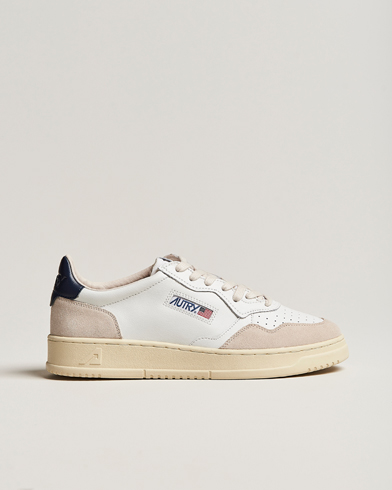  Medalist Low Super Soft Goat Leather Sneaker White/Blue