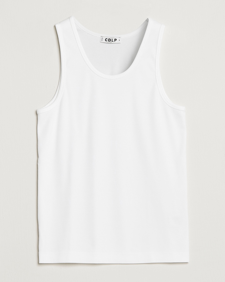 CDLP Rib Tank Top White – Wit