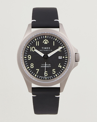 Timex navi xl automatic black sale