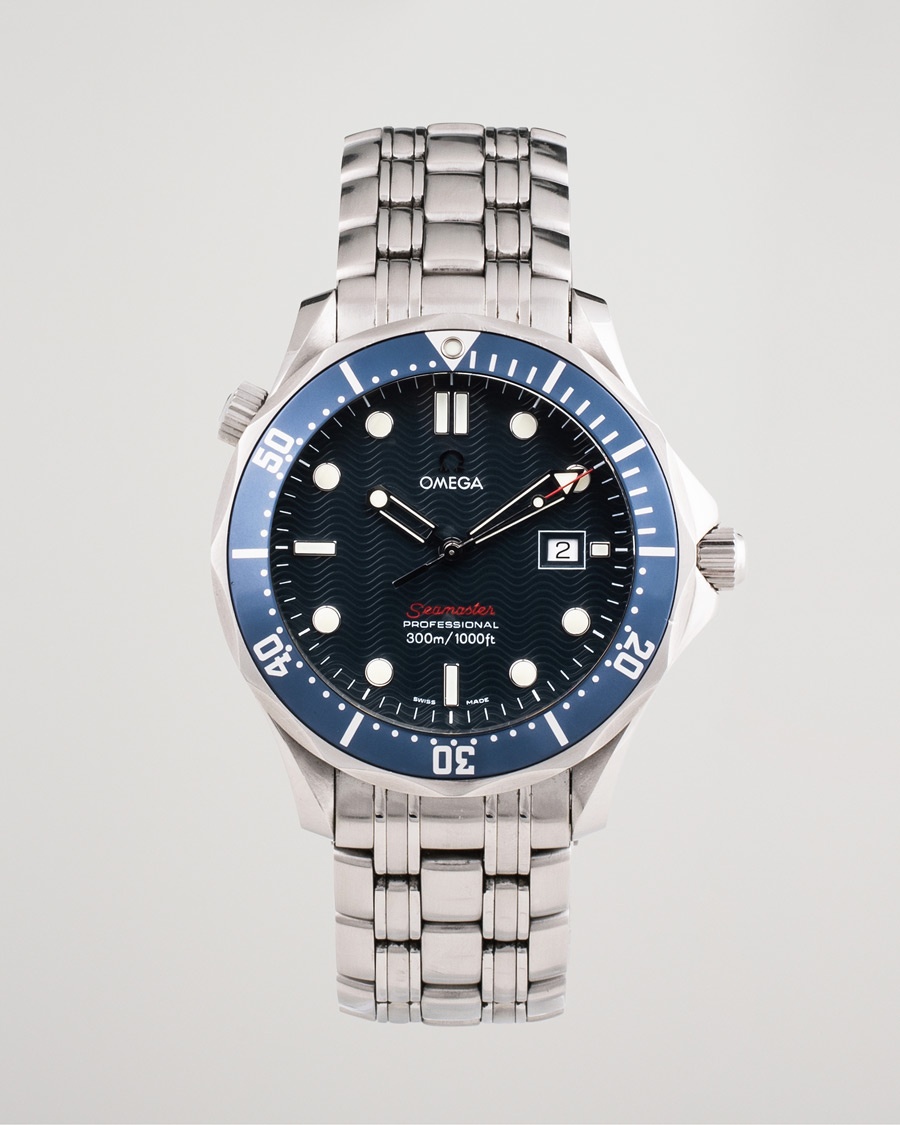 Gebruikt | | Omega Pre-Owned | Seamaster Diver 300M 22218000 Steel Blue