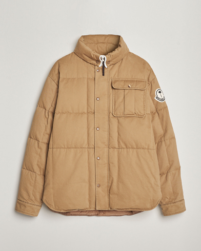 Beige moncler sales jacket