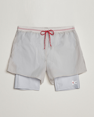  Ripstop Layered Trail Shorts Moonbeam