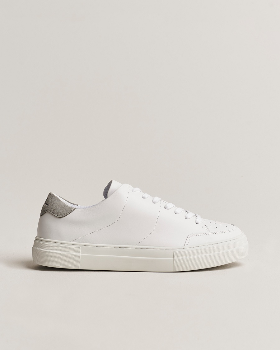 Heren | | J.Lindeberg | Art Signature Leather Sneaker White
