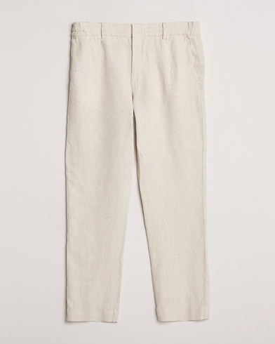  Billie Linen Drawstring Trousers Oat