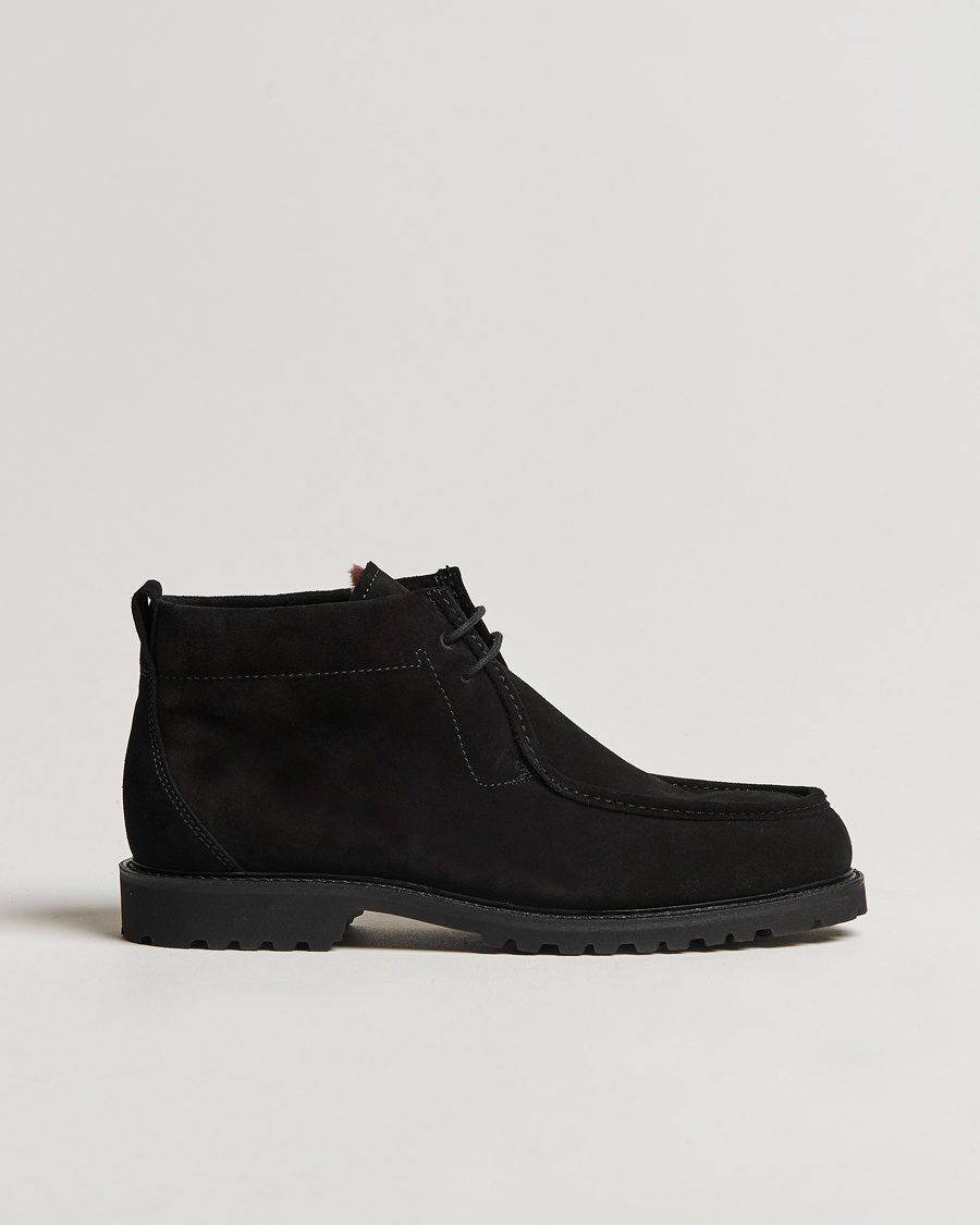 Heren | Desert boots | Ludwig Reiter | Touring Chukka Boot Black Suede