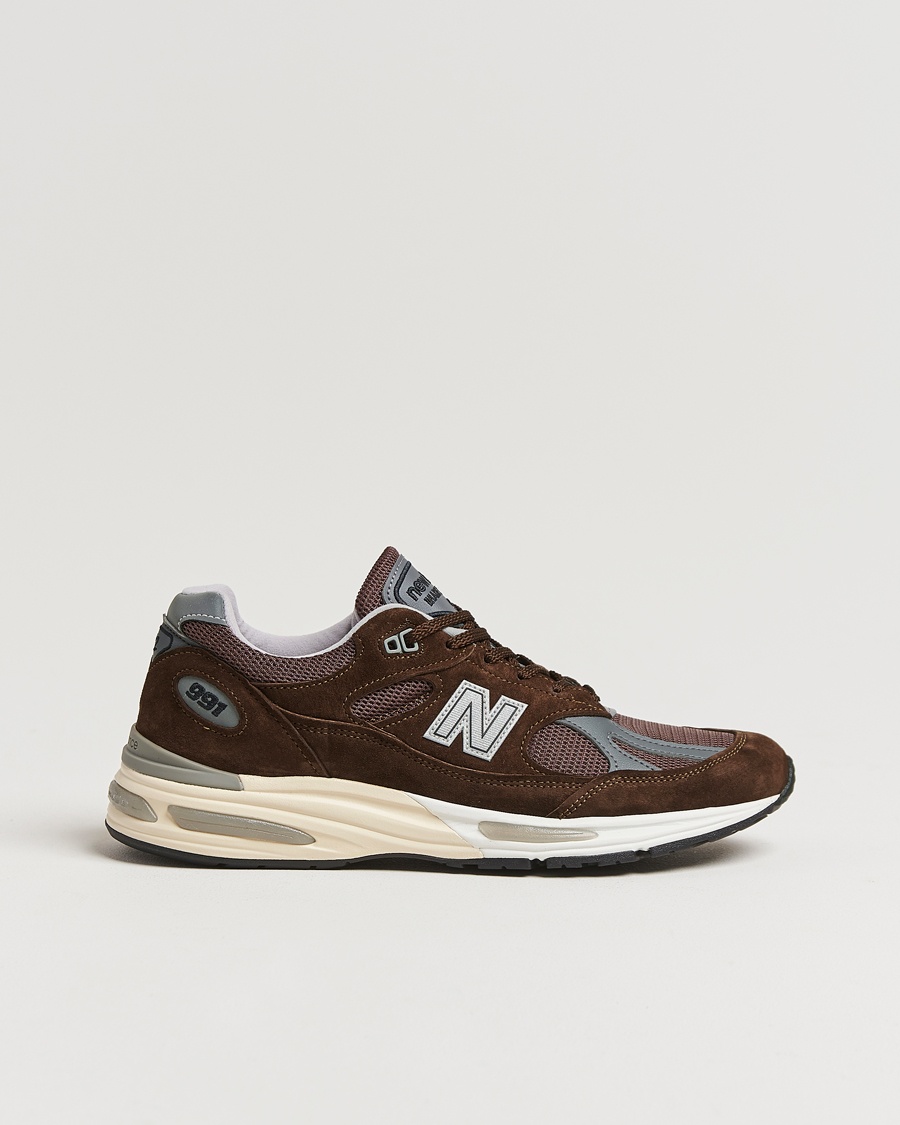 Heren | | New Balance Made In US & UK | New Balance Made In UK U991V2 Sneakers Brown