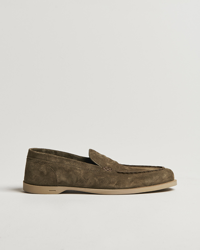  Pace Unlined Loafers Olive