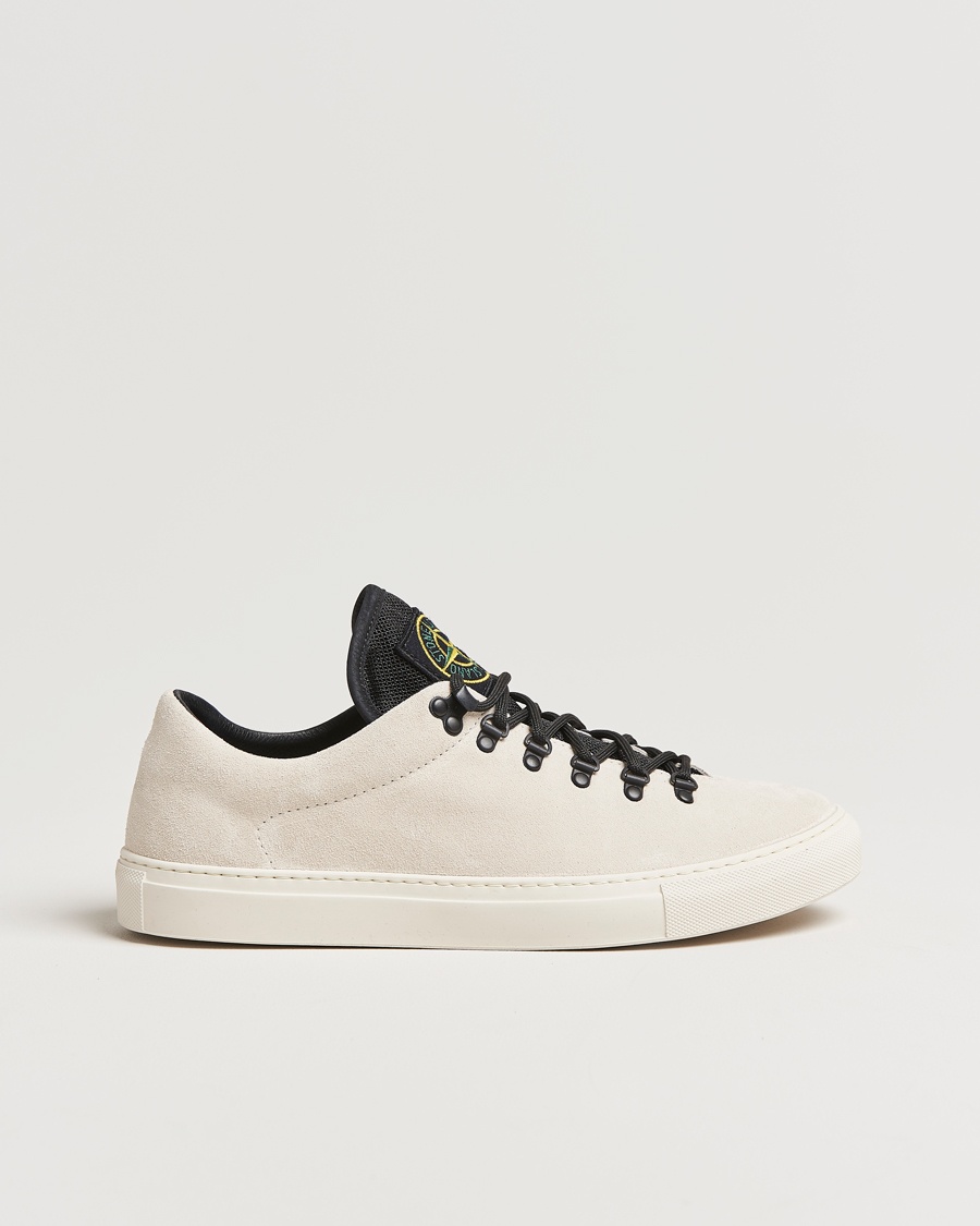 Heren | Schoenen | Stone Island | Low Top Suede Sneakers Sand