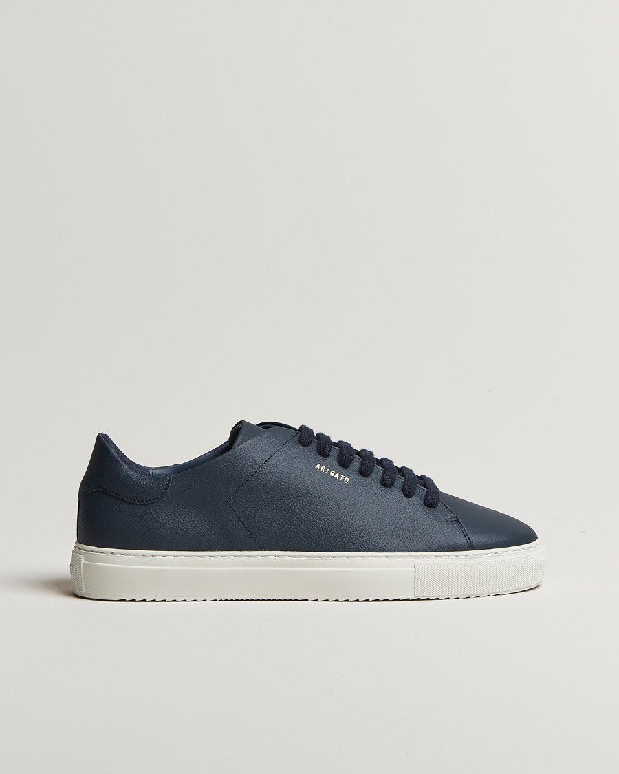 Heren | Schoenen | Axel Arigato | Clean 90 Grained Leather Sneaker Navy