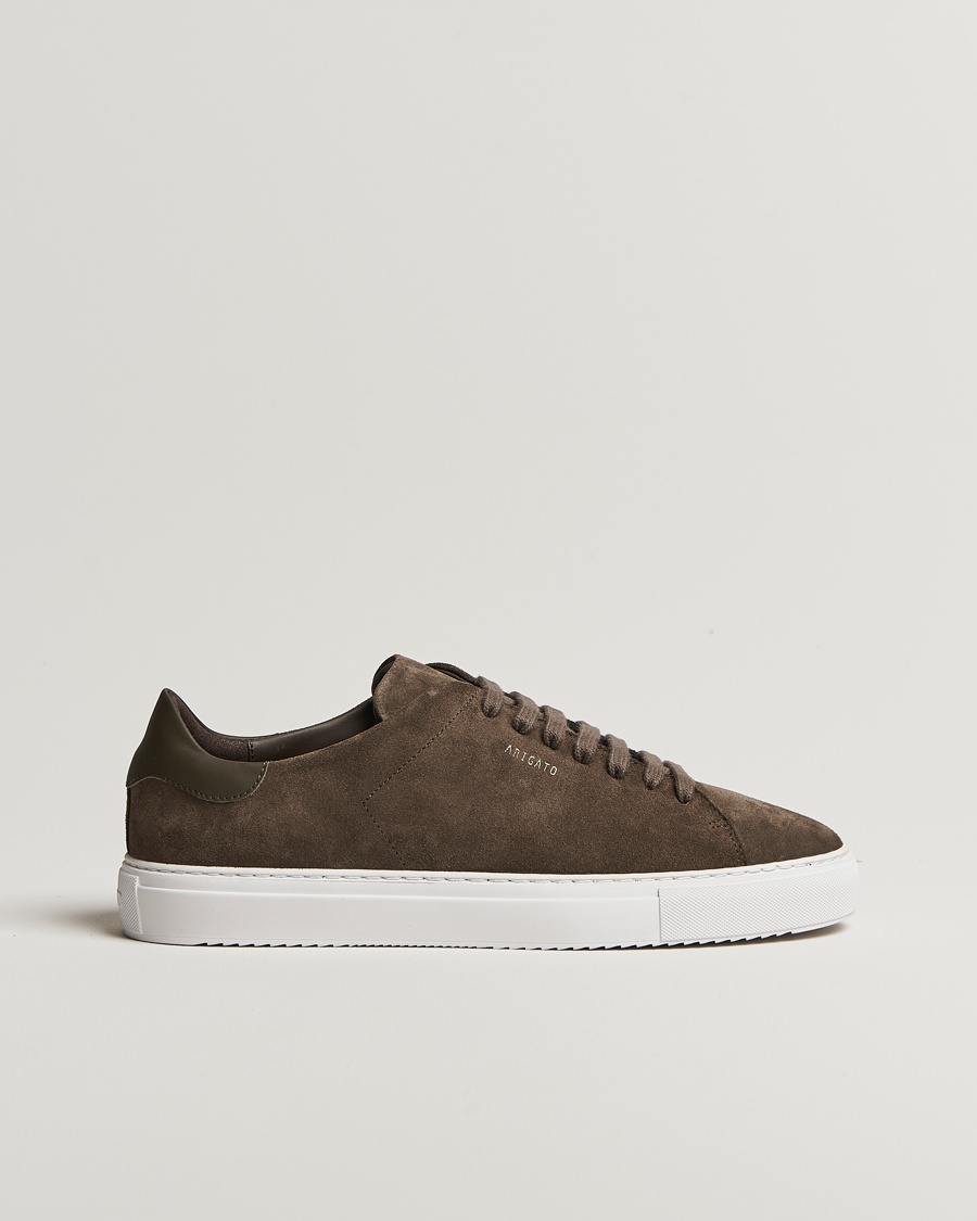 Heren | Schoenen | Axel Arigato | Clean 90 Suede Sneaker Dark Brown