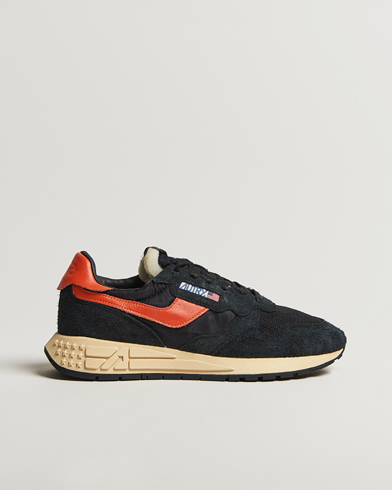  Reelwind Running Sneaker Black/Orange